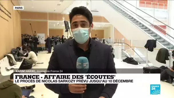 Affaire des "écoutes" : Nicolas Sarkozy, accusé de corruption, face aux juges