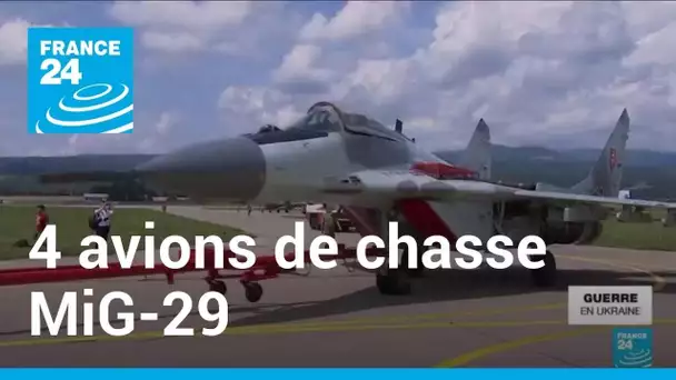 La Pologne va envoyer 4 avions de chasse MiG-29 à l'Ukraine dans les prochains jours • FRANCE 24