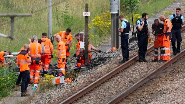 Sabotages sur le réseau SNCF : toujours des annulations et retards, l'enquête se poursuit