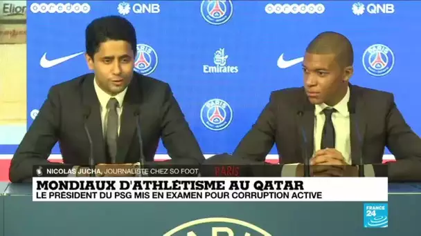 Le président du PSG, Nasser Al-Khelaïfi, mis en examen pour corruption active