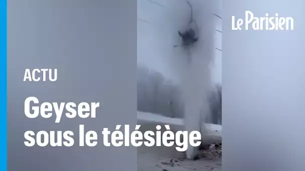 États-Unis :  une fuite d’eau glacée blesse plusieurs personnes coincées sur un télésiège