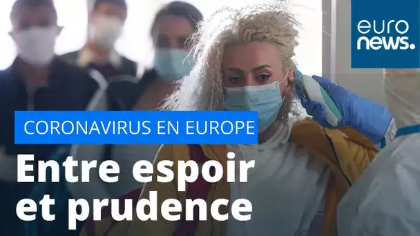 Covid-19 : le plateau atteint, l'Europe entre espoir et prudence