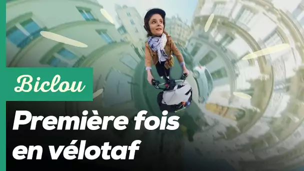 Charlotte démarre le vélotaf et c’est pas si simple (mais on l’a aidée)