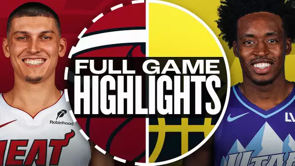 HEAT at JAZZ | FULL GAME HIGHLIGHTS | January 9, 2025