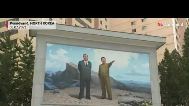 Corée du nord : recueillement pour les 27 ans de la mort de Kim Il-sung