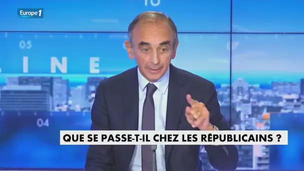 Eric Zemmour : "Ils font ce qu'ils veulent à LR, ils sont dans les combines politiciennes"