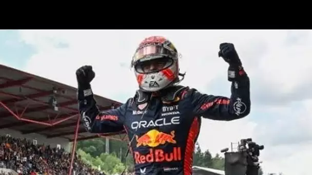 Formule 1 : Max Verstappen royal en Belgique pour une 8e victoire consécutive en GP