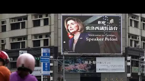 Nancy Pelosi a quitté Taïwan