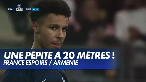 Coup-franc merveilleux de Sofiane Diop avec les Espoirs face à l'Arménie !