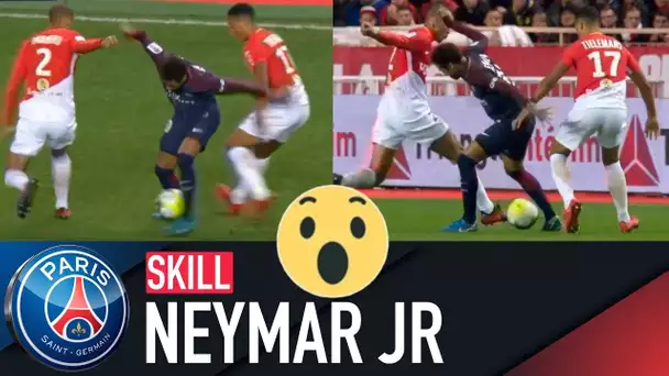 SKILL / GESTE TECHNIQUE : NEYMAR JR - AS MONACO vs PARIS SAINT-GERMAIN