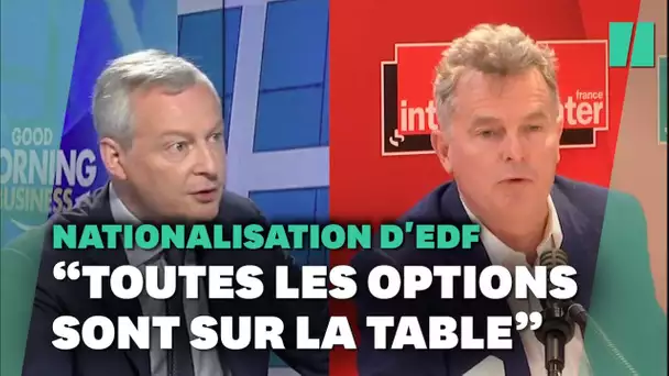 EDF nationalisée? Bruno Le Maire n'écarte "aucune option"