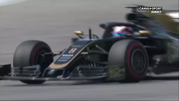 Grosjean débute bien son week-end