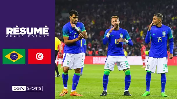 🇧🇷🇹🇳 Résumé - En mode samba au Parc des Princes, le Brésil frappe fort contre la Tunisie !