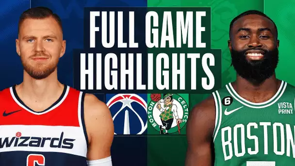 WIZARDS at CELTICS | NBA FULL GAME HIGHLIGHTS | October 30, 2022