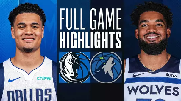 MAVERICKS at TIMBERWOLVES | FULL GAME HIGHLIGHTS | January 31, 2024