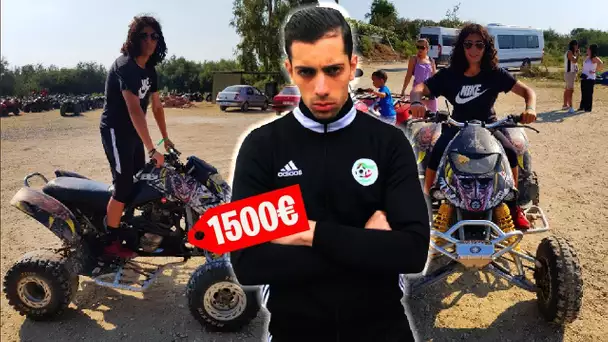 SI YASSINE ME BAT IL GAGNE UN QUAD  ! 😱😨 ( défi extrème)