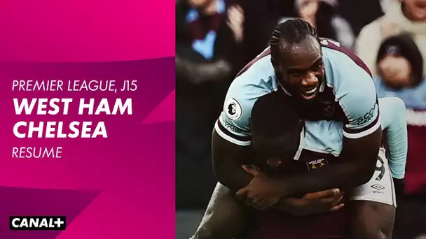 Le résumé de West Ham / Chelsea en VO - J15 Premier League