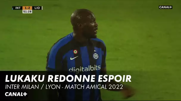 Lukaku réduit l'écart - Inter Milan / Lyon (match de préparation)