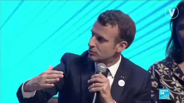 VivaTech à Paris : Emmanuel Macron au salon des des start-up