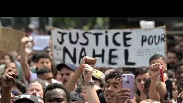 Des violences lors de la marche blanche en hommage à Nahel, à Nanterre