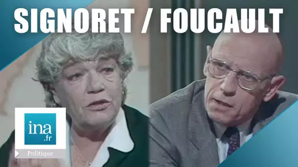 Simone Signoret et Michel Foucault "Solidarność et la Pologne" | Archive INA