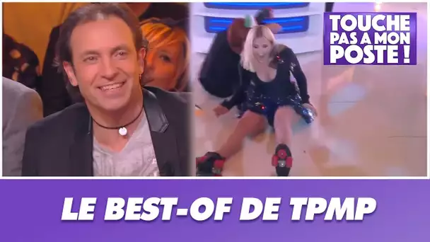 L'énorme chute de Kelly Vedovelli en rollers sur le plateau de TPMP