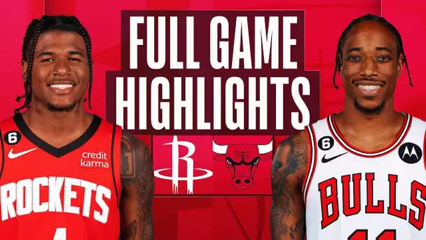 ROCKETS at BULLS | FULL GAME HIGHLIGHTS | December 26th, 2022