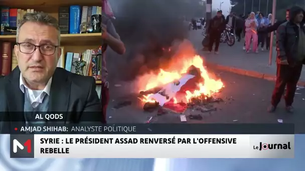 Bachar al-Assad renversé par l´offensive rebelle en Syrie : Le point avec Amjad Shihab