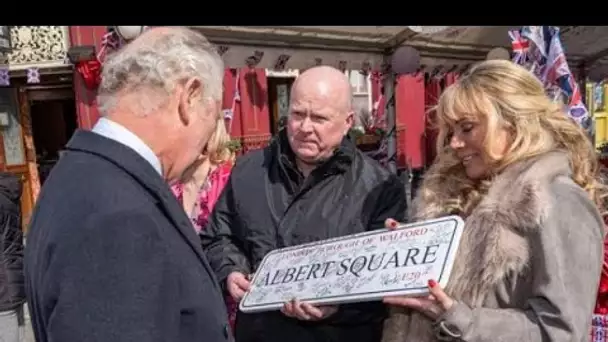 Letitia Dean d'EastEnders ravie du geste aimable du prince Charles lors de la visite du plateau