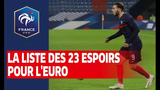 Espoirs : les 23 pour l'Euro