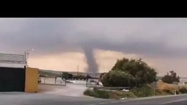 Tornade sur Malaga