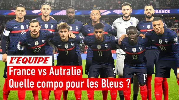 Coupe du monde : Quelle compo pour les Bleus face à l'Australie ?