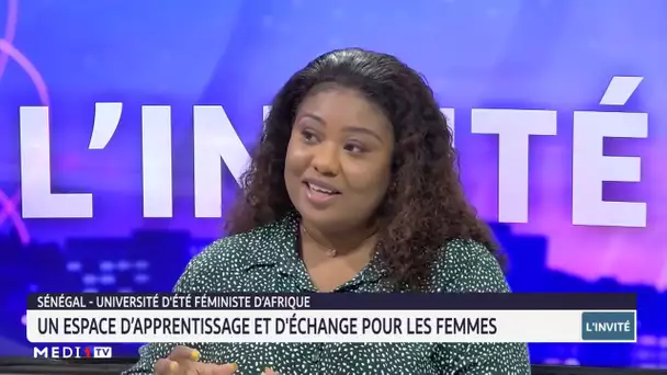 Zoom sur l´Université d´été féministe d´Afrique avec Oussama Monique Sagna