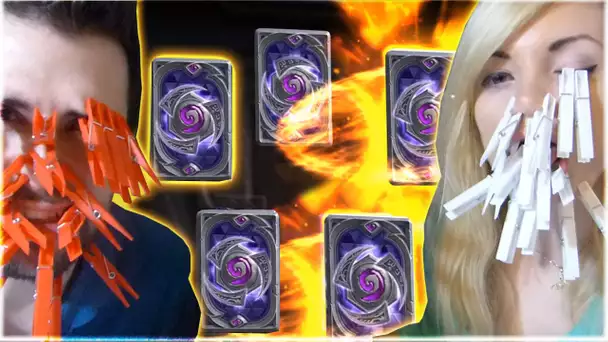 DUEL PINCES À LINGES & Chance Wtf ♥ Ouverture Booster Hearthstone! Skyyart et Chelxie