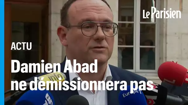 Accusé de viols, Damien Abad se dit «innocent» et ne démissionnera de son poste de ministre