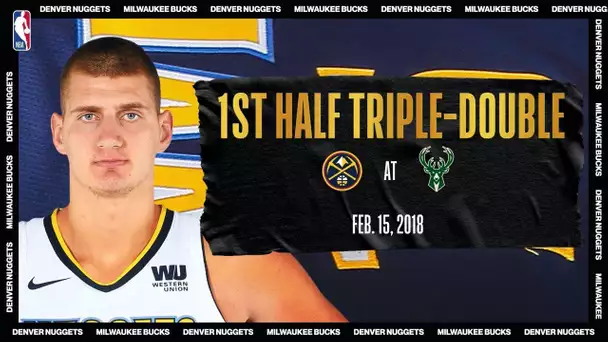 1st Half Triple-Double For Jokic | #NBATogetherLive Classic Game