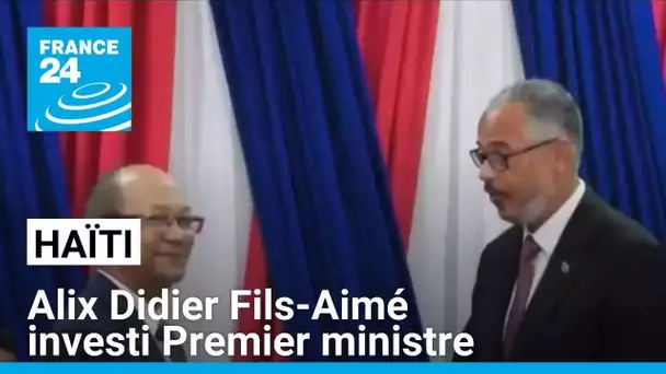 Haïti : Alix Didier Fils-Aimé investi Premier ministre • FRANCE 24