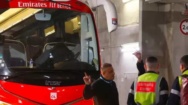 OM-OL : le caillassage du bus lyonnais est "dramatique pour l'image du sport" estime un fonctionn…