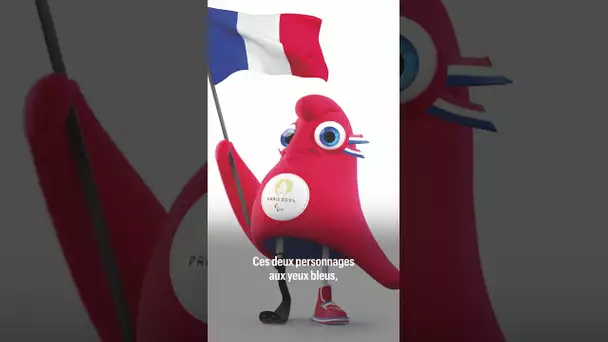 Et voici les Phryges, les mascottes des Jeux olympiques de Paris 2024