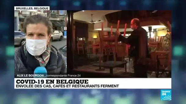 Covid-19 : le couvre feu instauré en Belgique