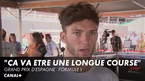 Pierre Gasly au ralenti - Grand Prix d'Espagne - F1