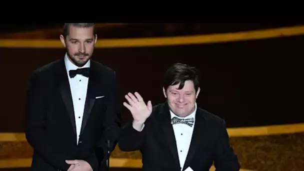 Pour la première fois, un acteur atteint de trisomie a présenté un Oscar