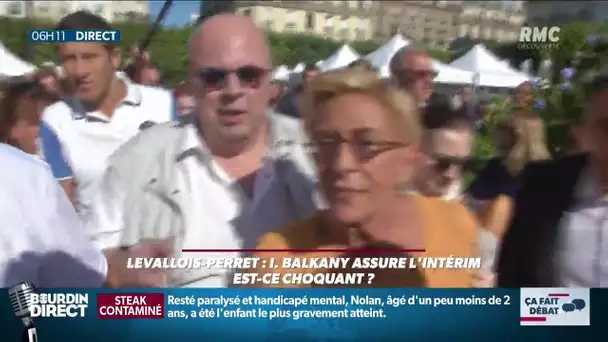 Levallois-Perret: Isabelle Balkany assure l'intérim, est-ce choquant? Ça fait débat sur RMC