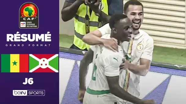 Résumé : Le SÉNÉGAL termine en beauté contre le BURUNDI !