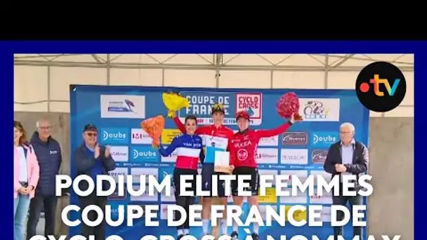 Coupe de France de Cyclo-cross 2024 : les gagnantes de la course Elite  Femmes