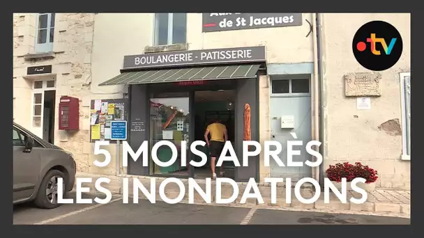 5 mois après les inondations, les commerces rouvrent à Buxeuil