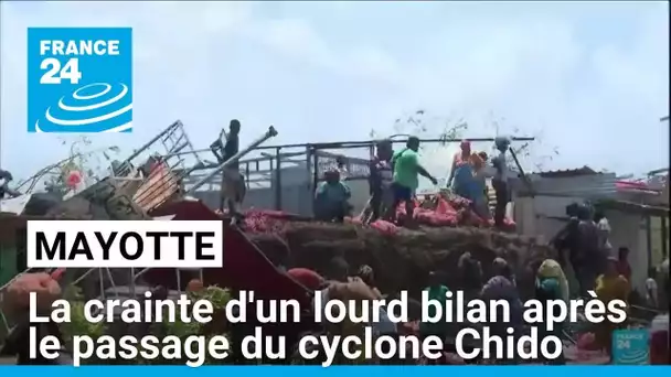 Mayotte : la crainte d'un lourd bilan après le passage du cyclone Chido • FRANCE 24