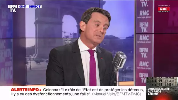Valls : "On ne peut pas accepter qu'on fasse d'Yvan Colonna un héros"