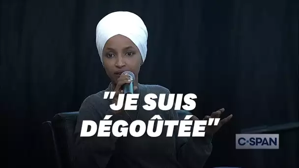 Ilhan Omar est "dégoûtée" qu'on lui pose toujours cette question