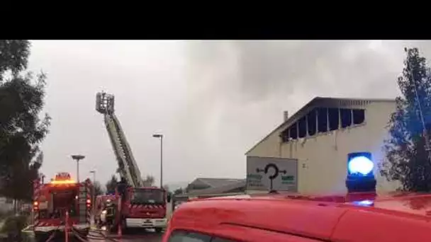 Incendie Bâtiment entreprise Arobois